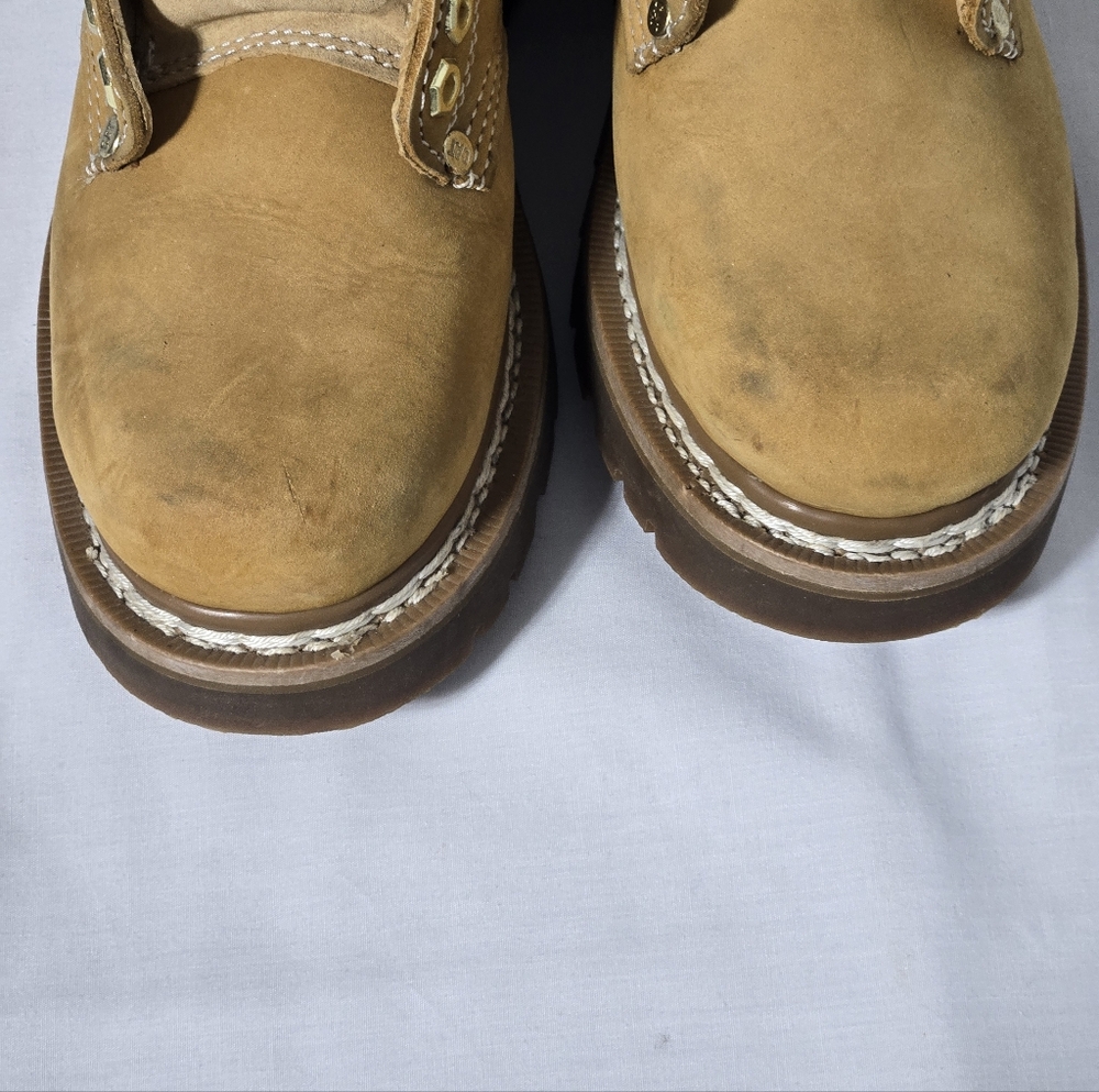 Cat Caterpillar Second Shift Workboots Honey - image 7